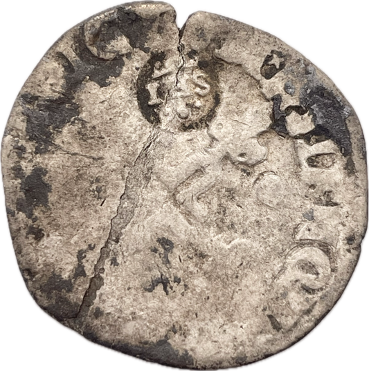 Suiza - 1592 - Ginebra - Pignatelle - Resello IHS sobre 1582, Francia