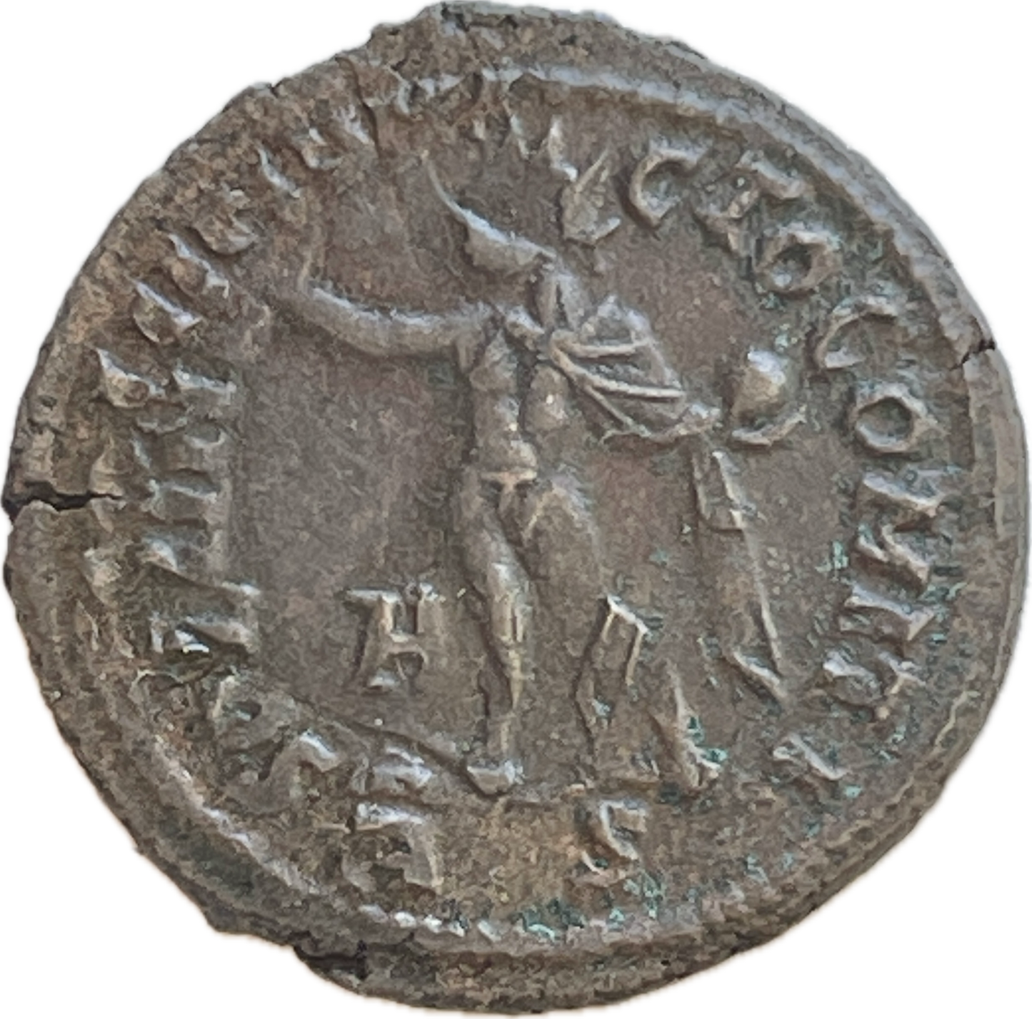 Imperio Romano - 307 al 337 - Constantino - Follis - Error de Acuñación