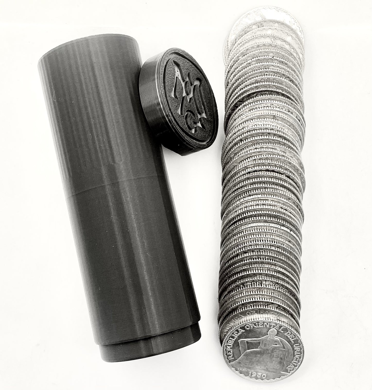 Uruguay - 1930 - Tubo de 50 Monedas de 20 Centésimos