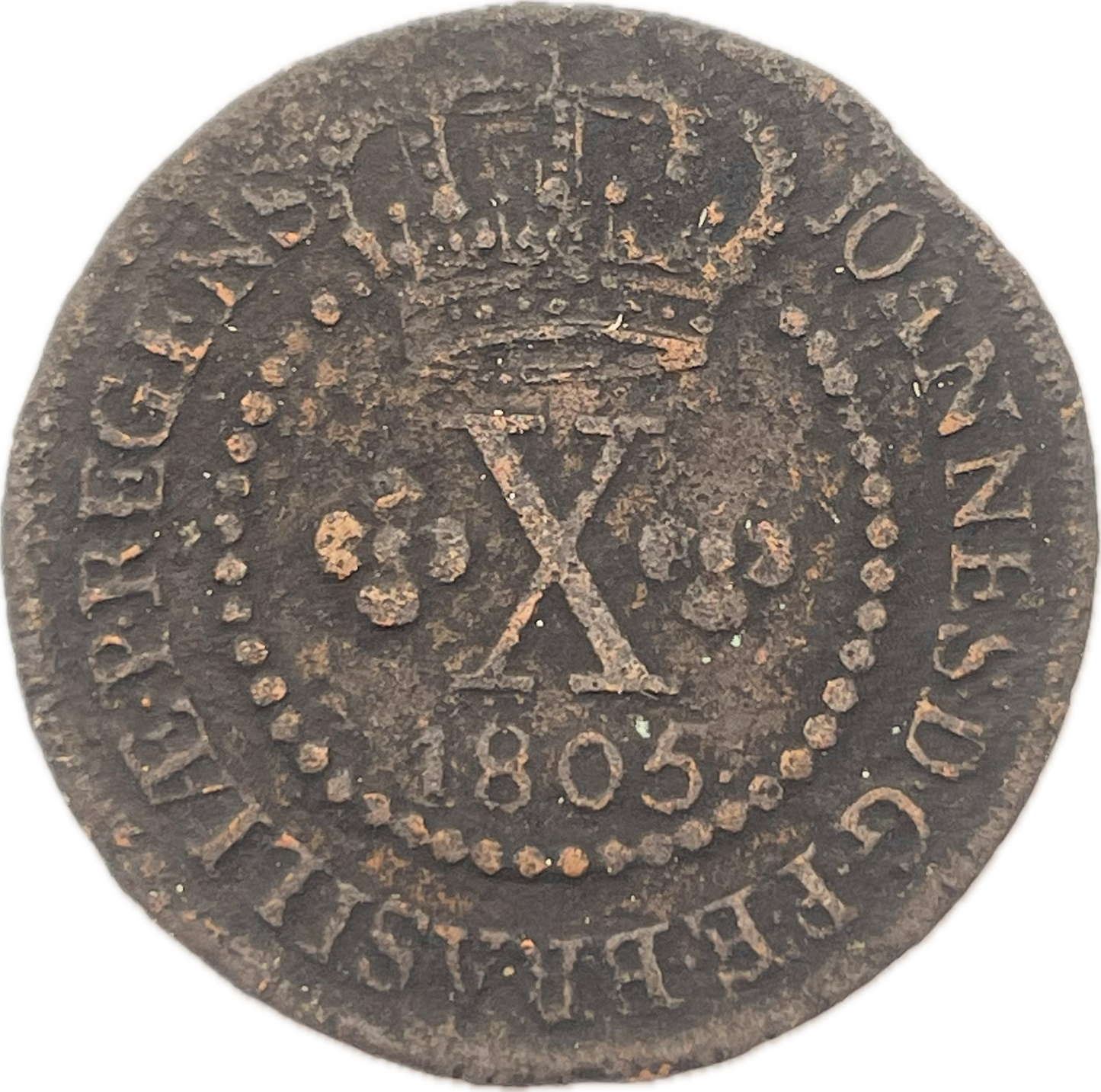 Brasil - 1805 - 10 Reis