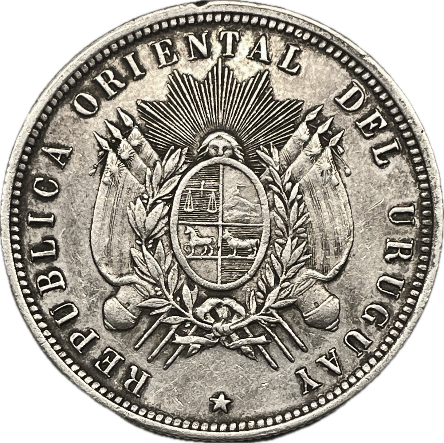 Uruguay - 1877 - 50 Centésimos
