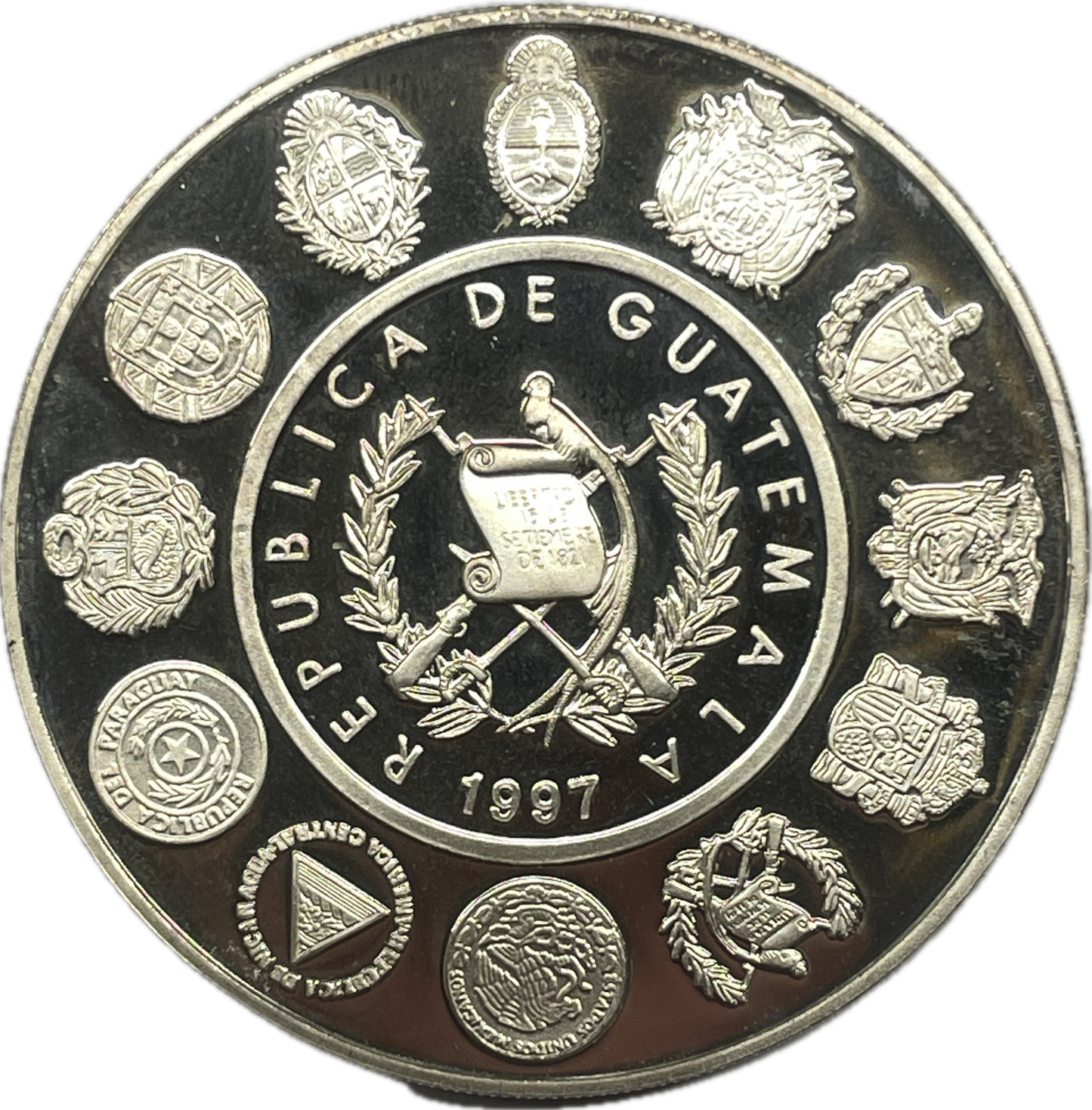 Guatemala - 1997 - 1 Quetzal - Sin Circular
