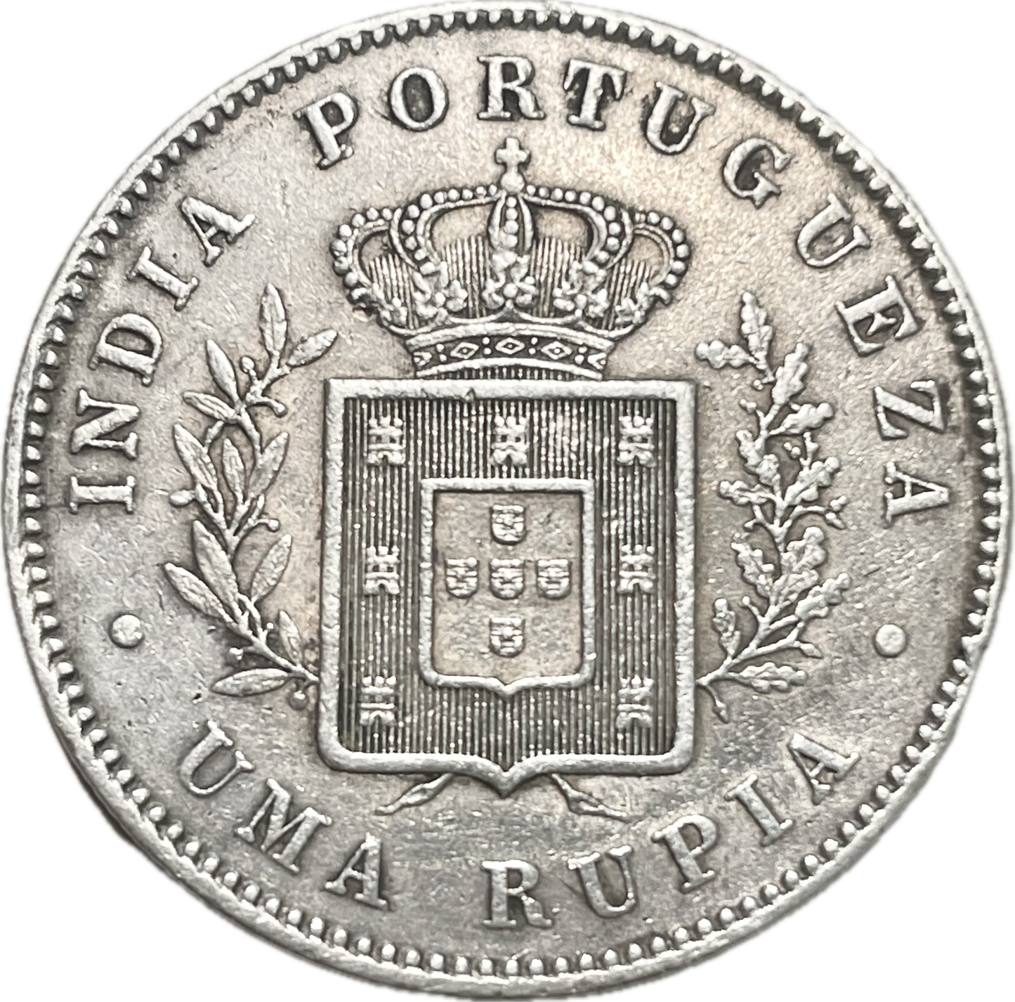India Portuguesa - 1882 - 1 Rupia