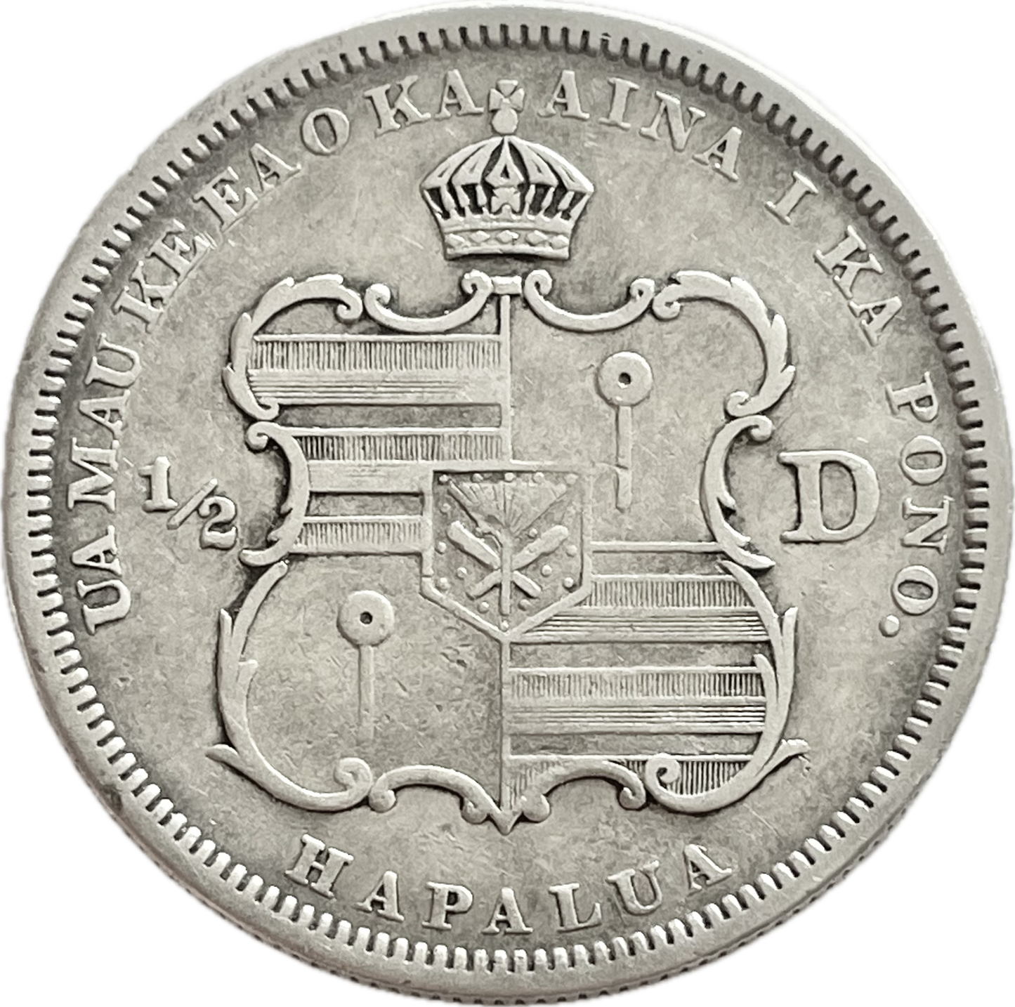 Hawaii - 1883 - 1/2 Dólar