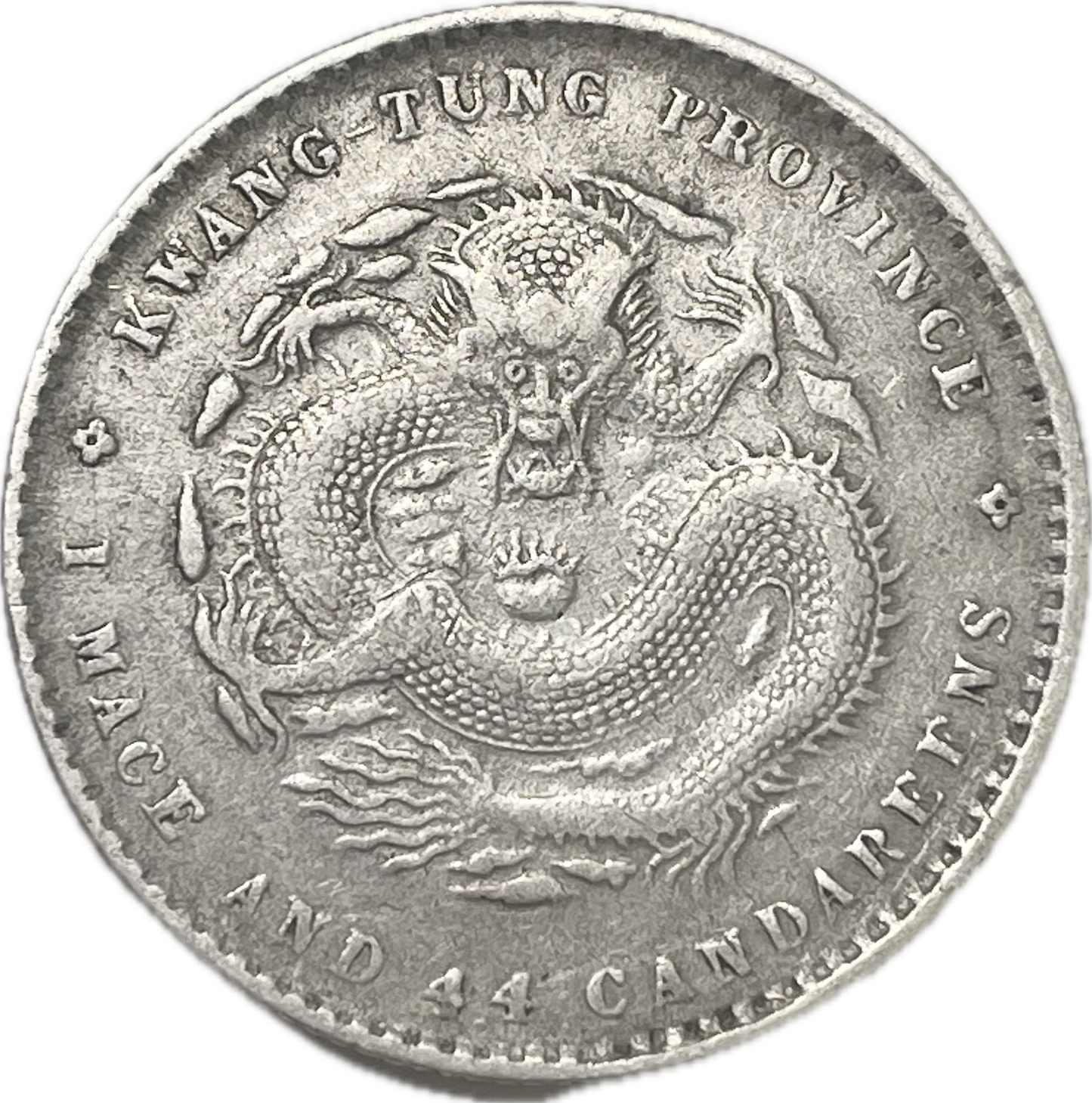 China - 1890 - Cantón - 20 Cents