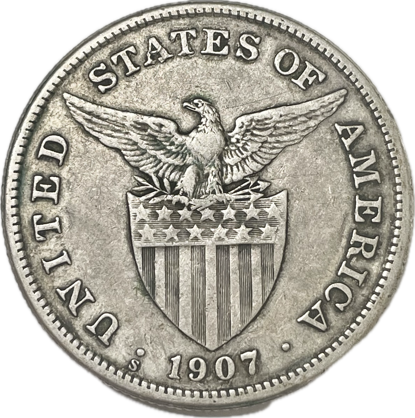 Filipinas - 1907 - 1 Peso