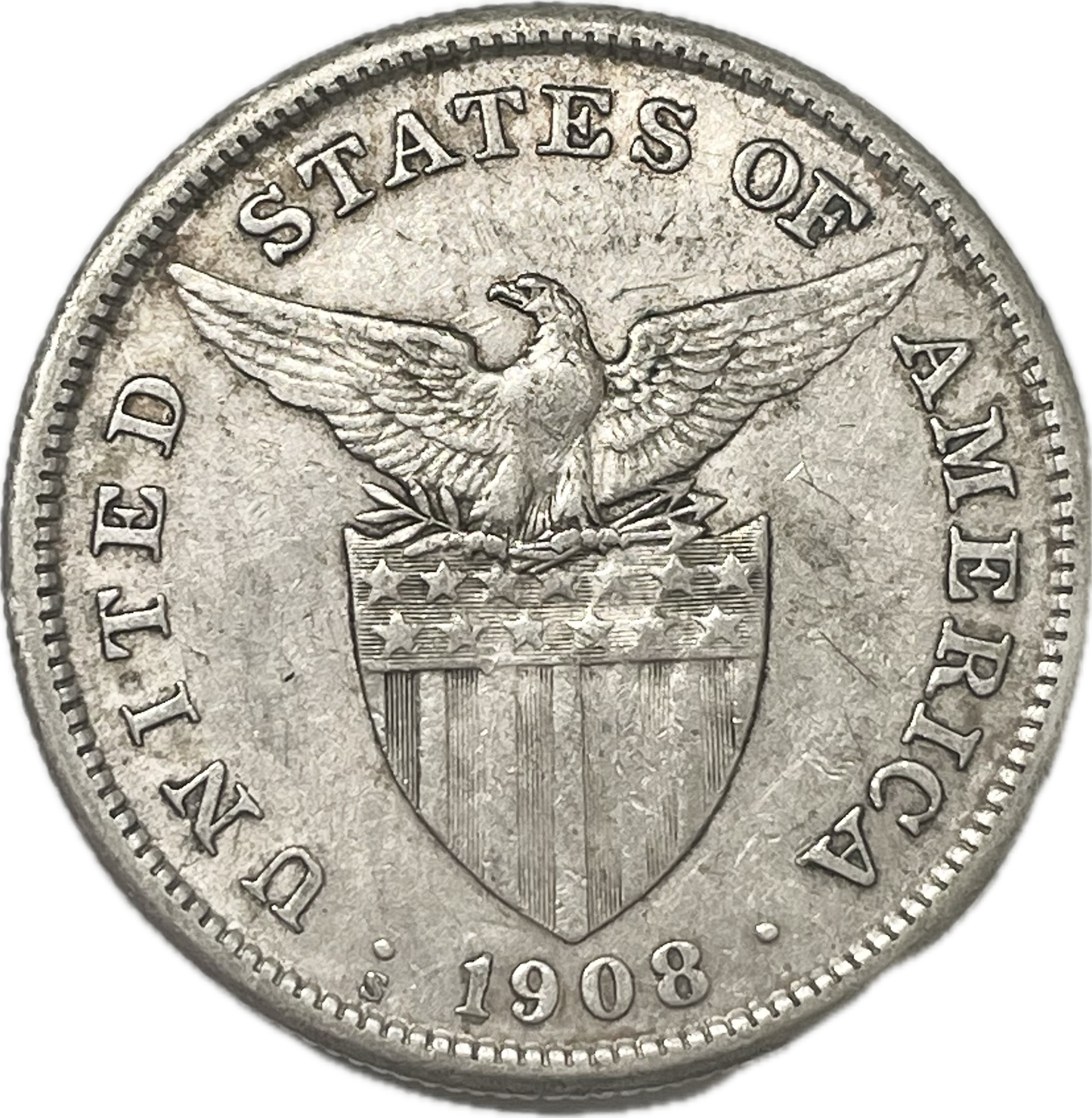 Filipinas - 1908 - 1 Peso