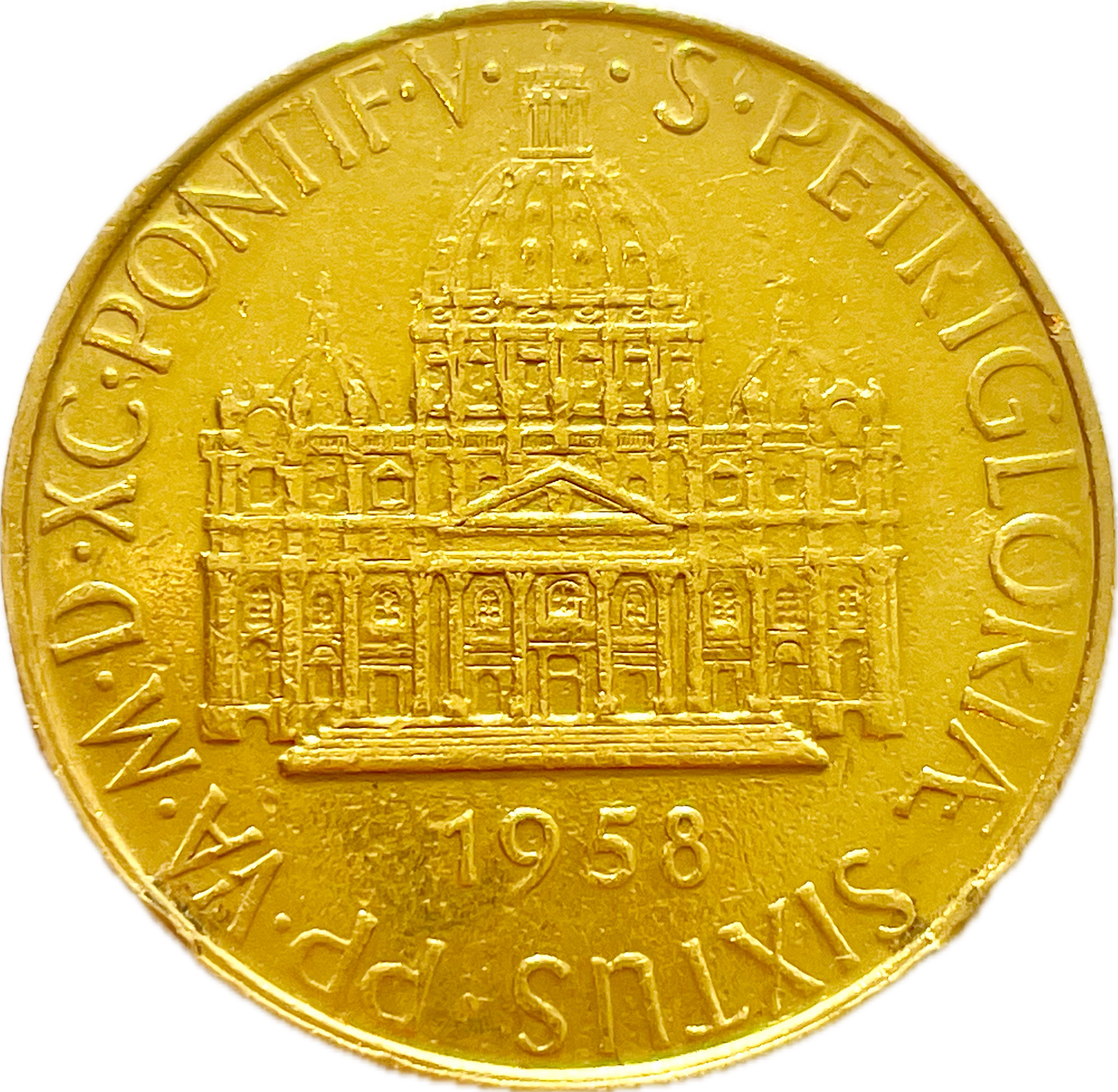 Medalla - Conmemoración "Pio XII"