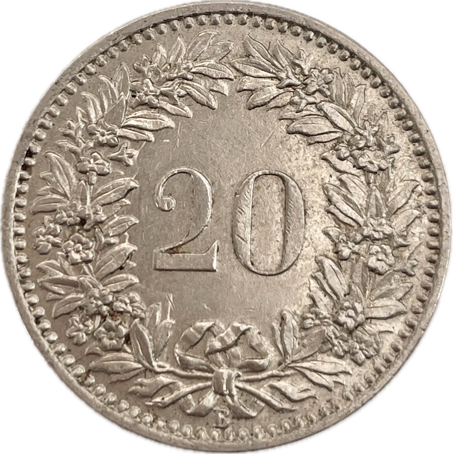Suiza - 1920 - 20 Rapeen - Sin Circular