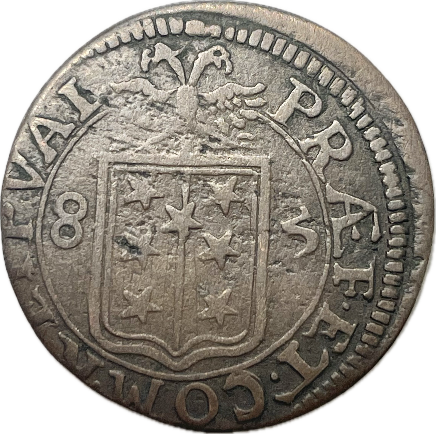 Suiza - 1685 - Sion, Valais - 1/2 Batzen