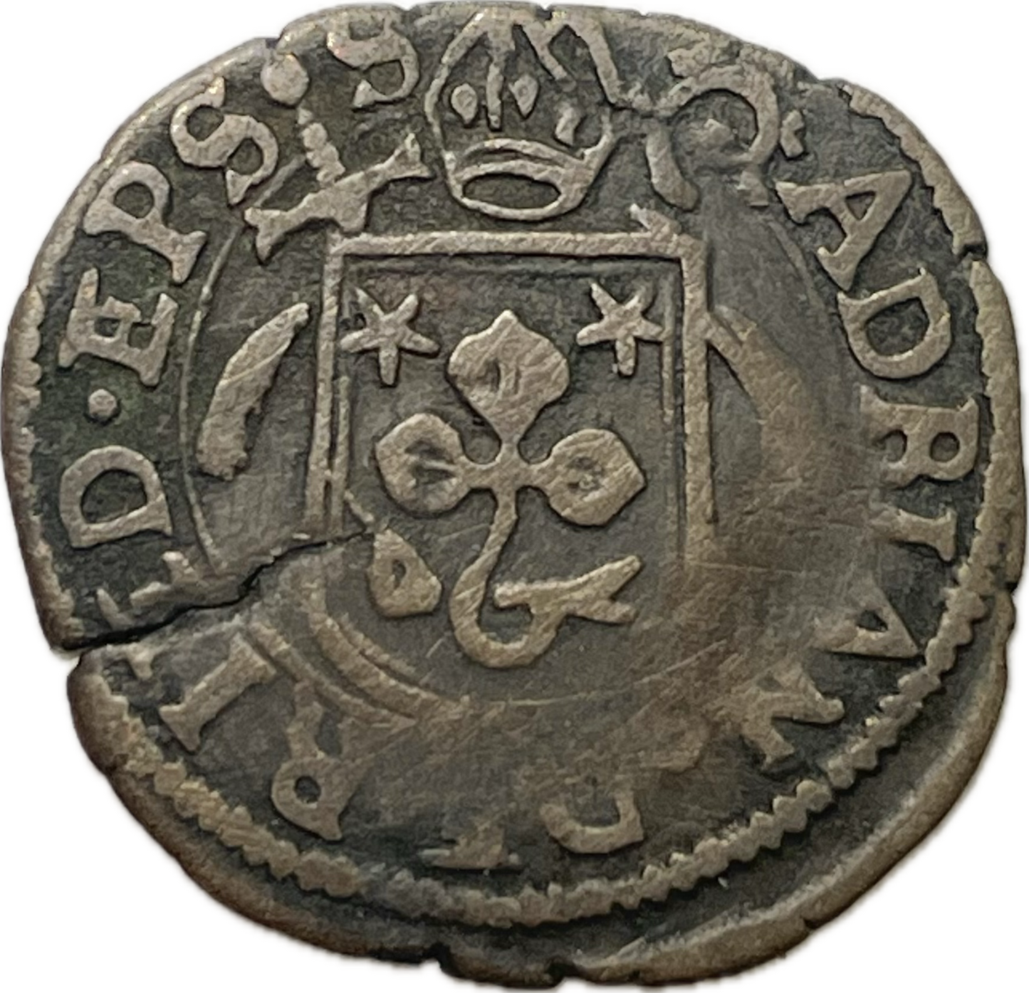 Suiza - 1646 - Sion, Valais - 1/2 Batzen
