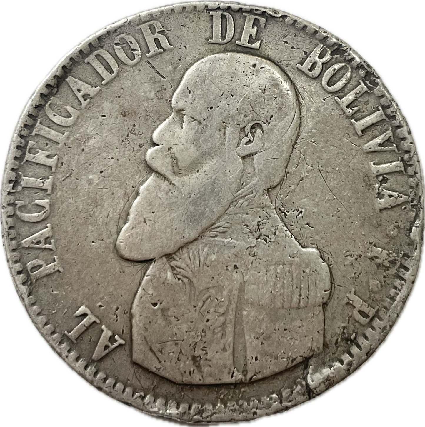 Bolivia - 1865 - 1 Melgarejo