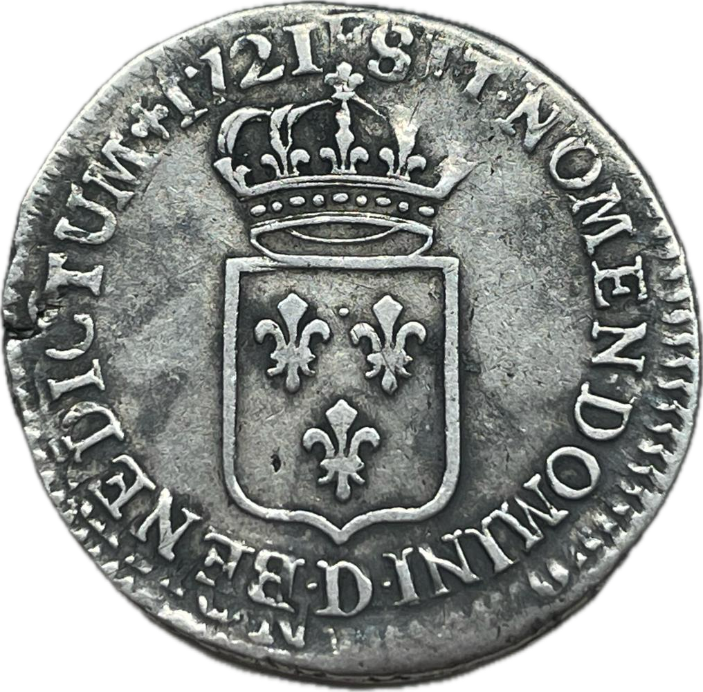 Francia - 1721 - 20 Sols