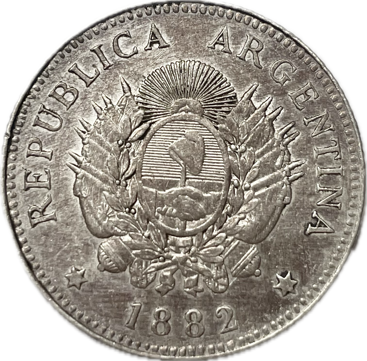 Argentina - 1882 - 20 Centavos
