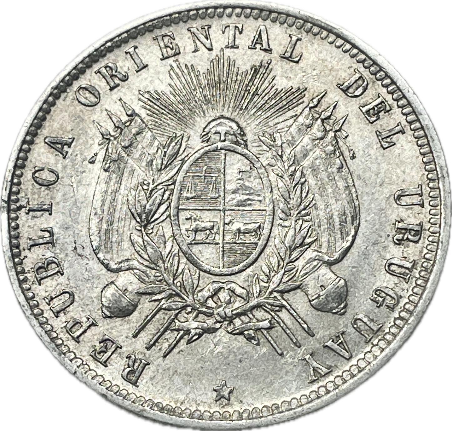 Uruguay - 1893 - 50 Centésimos