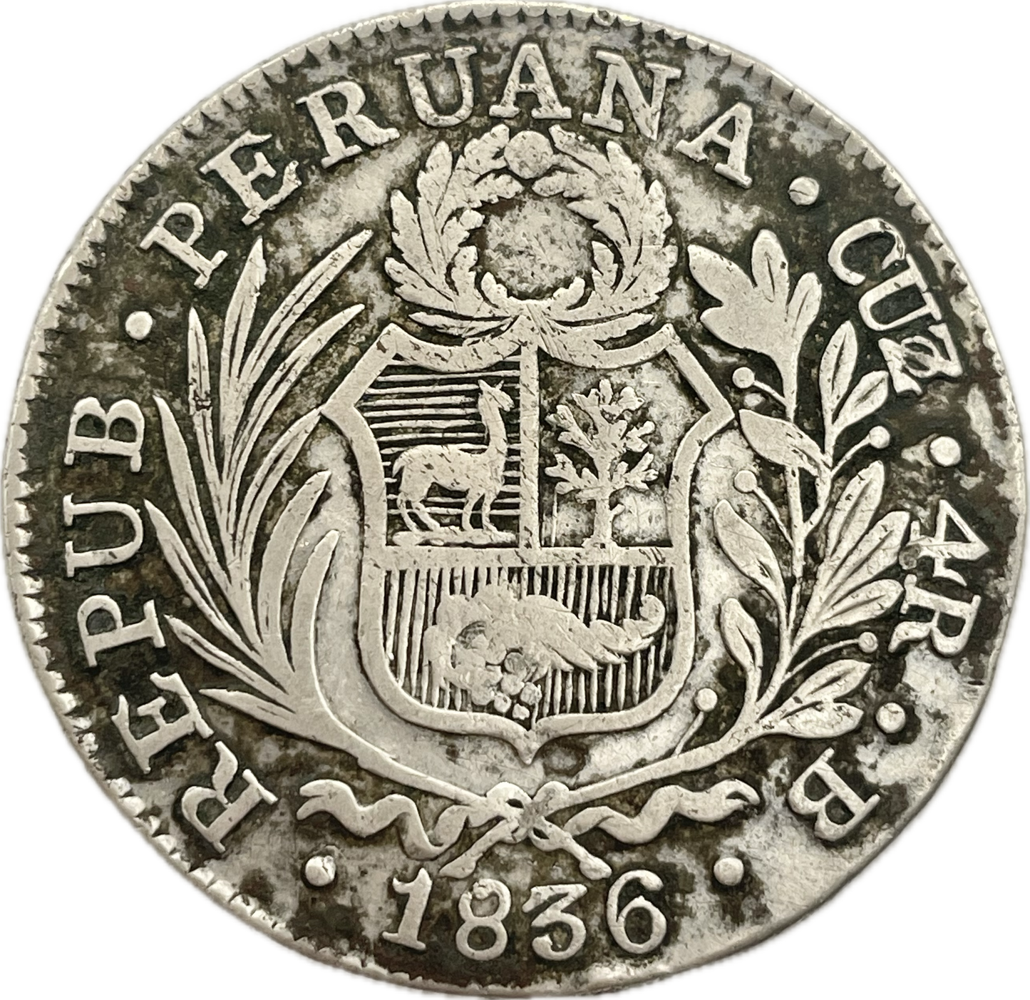 Perú - 1836 - Cuzco - 4 Reales