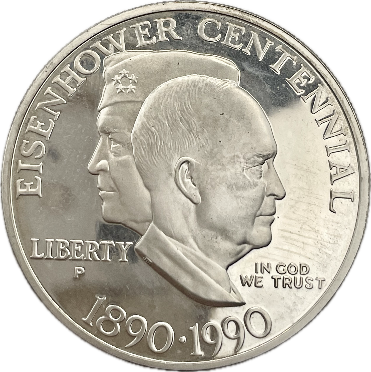 Estados Unidos - 1990 - 1 Dólar - Centenario de Eisenhower