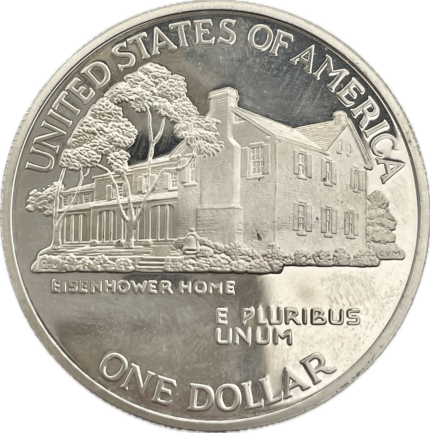 Estados Unidos - 1990 - 1 Dólar - Centenario de Eisenhower