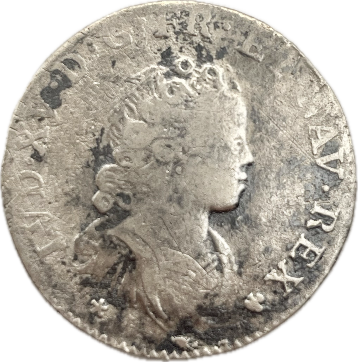 Francia - 1716 A - 12 Sols - Luis XV