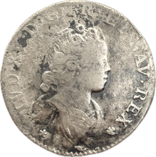 Francia - 1716 A - 12 Sols - Luis XV