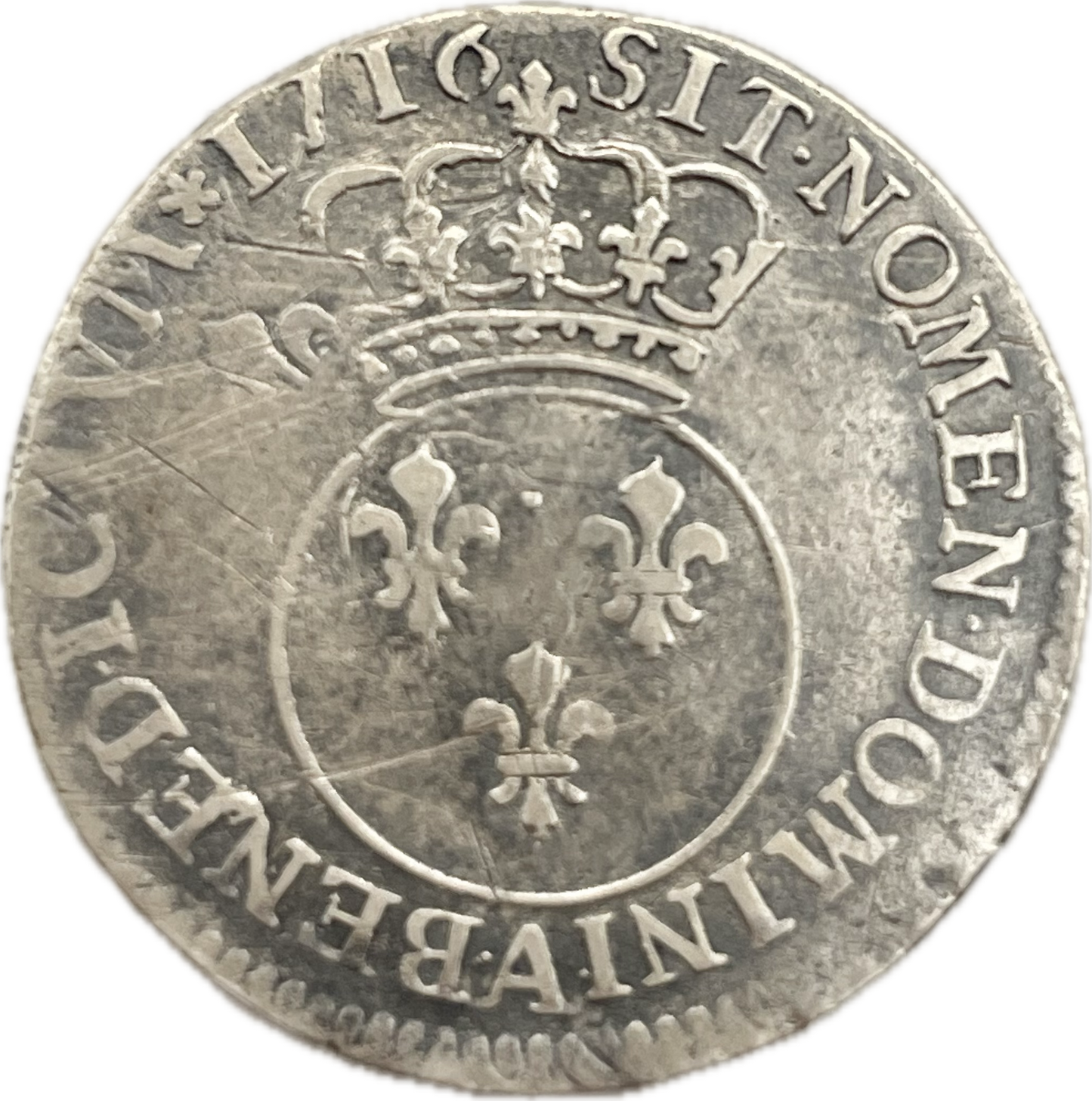 Francia - 1716 A - 12 Sols - Luis XV