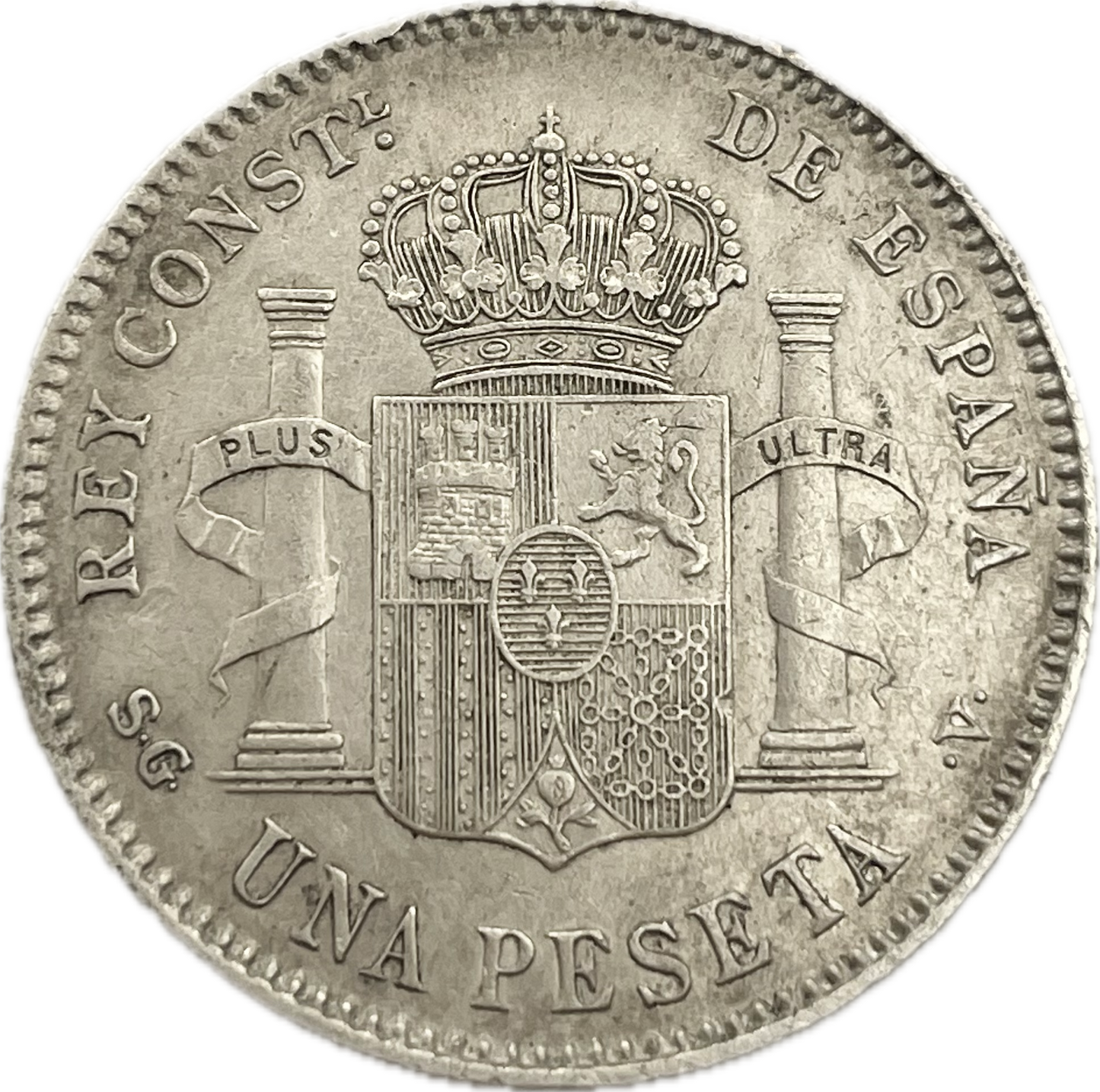 España - 1899 - 1 Peseta