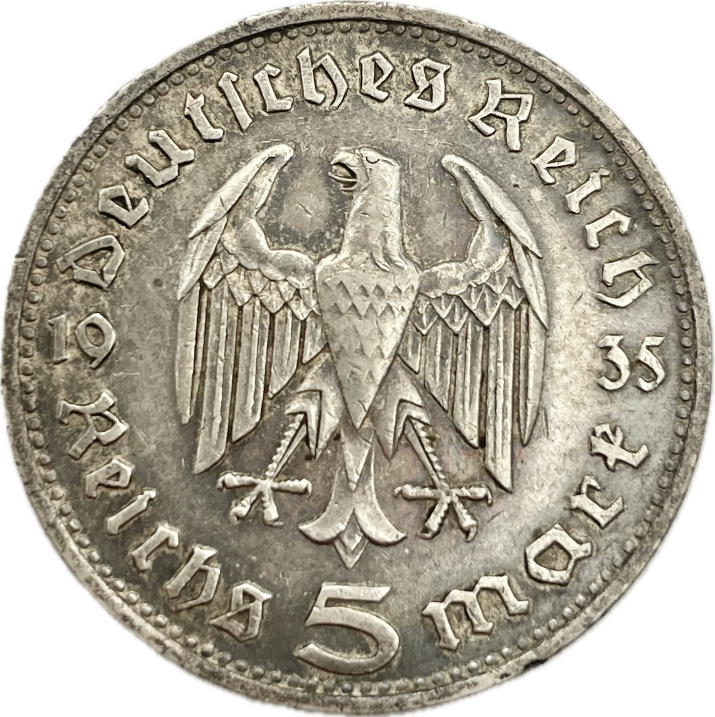 Alemania - 1935 D - 5 Marcos