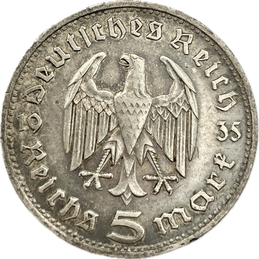 Alemania - 1935 D - 5 Marcos