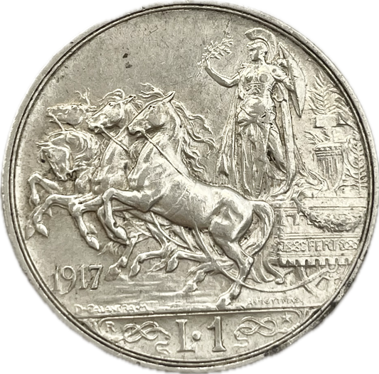 Italia - 1917 - 1 Lira - Sin Circular