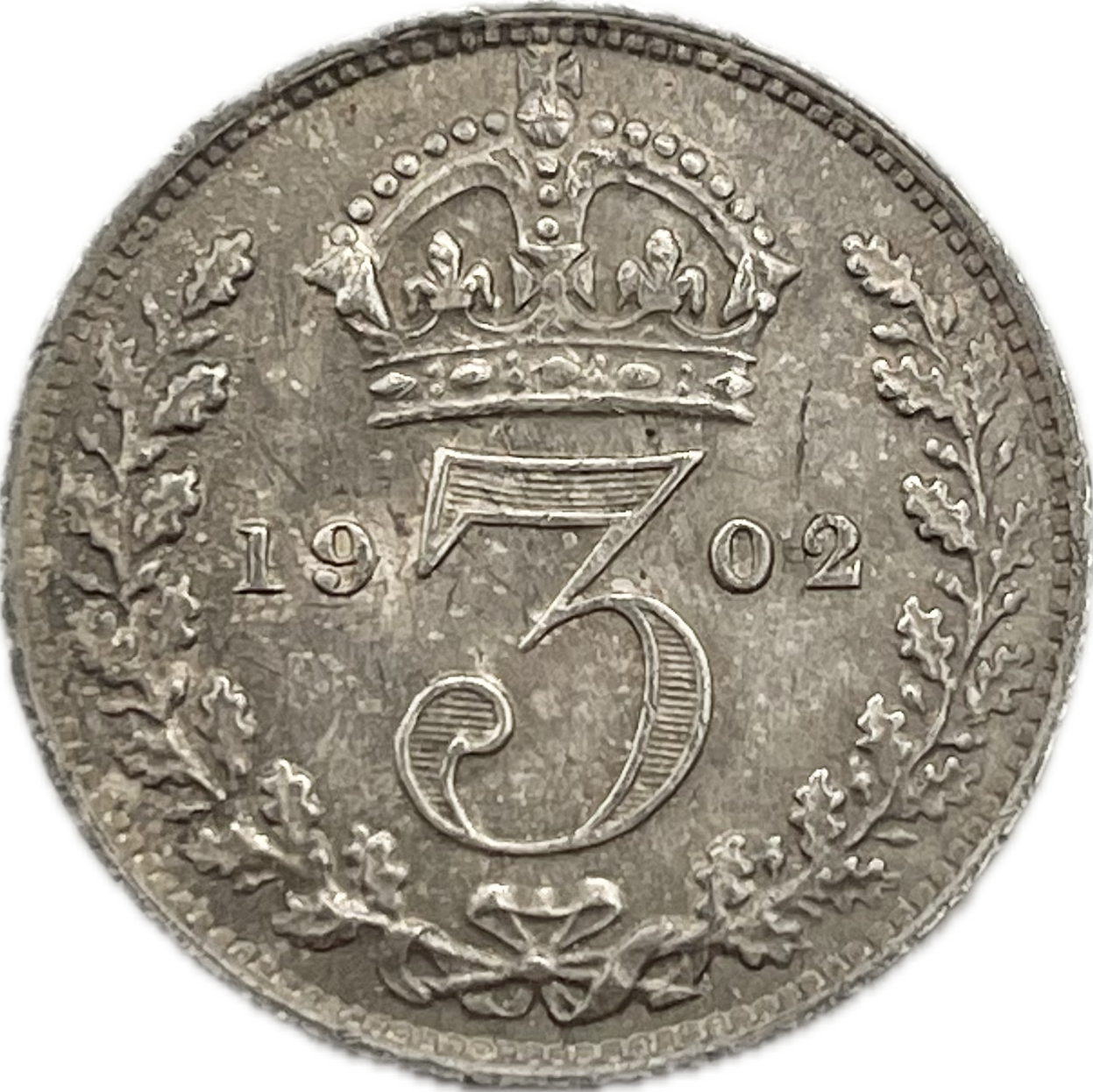 Gran Bretaña - 1902 - 3 Pence - Sin Circular