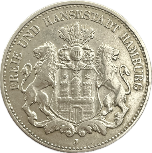 Alemania - 1906 - Hamburgo - 2 Marcos