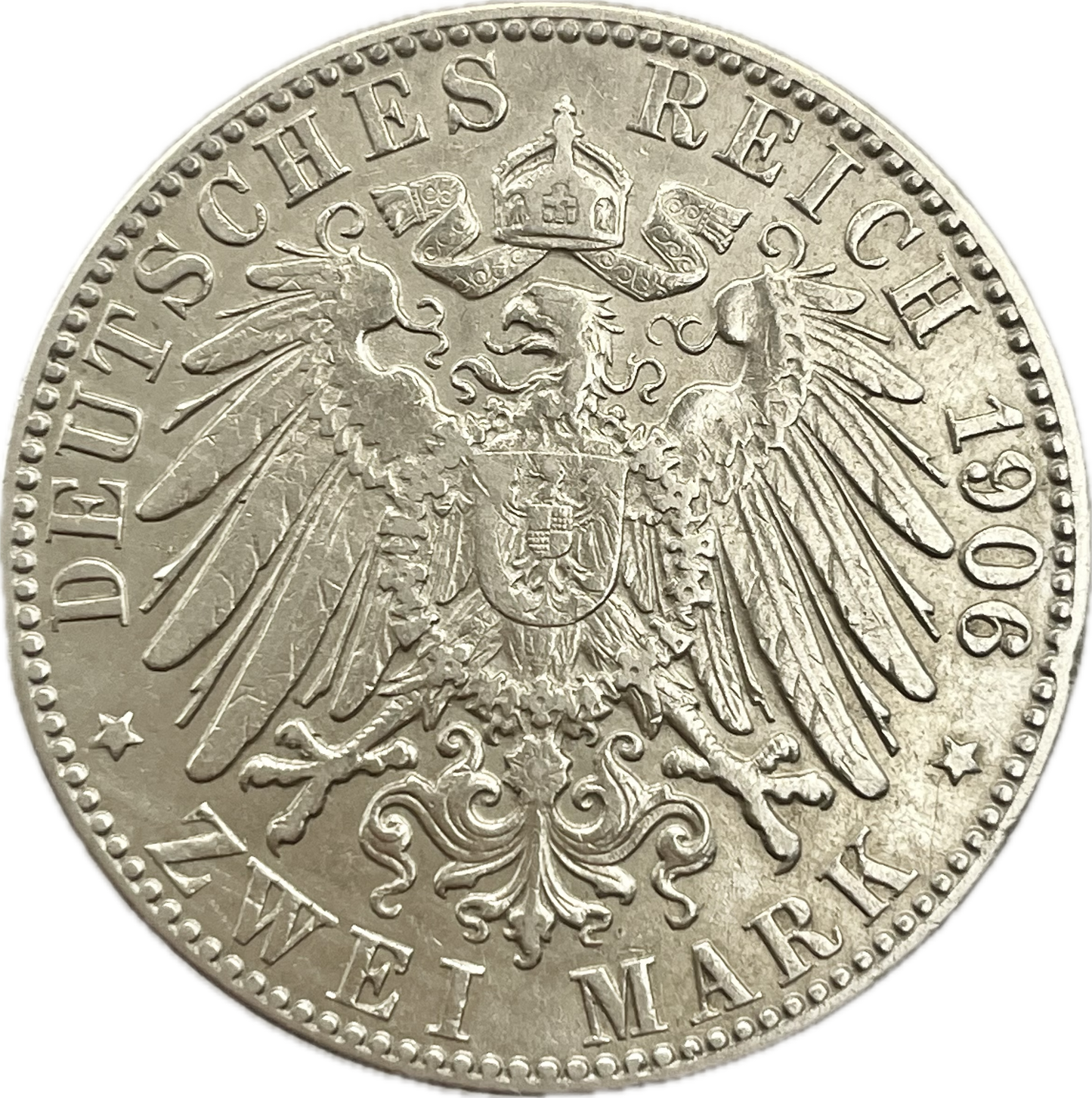Alemania - 1906 - Hamburgo - 2 Marcos