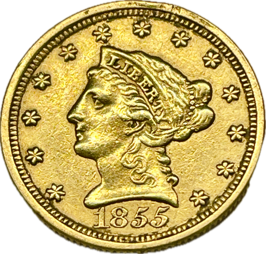 MO_ Estados Unidos - 2 ½ Dólar 1855