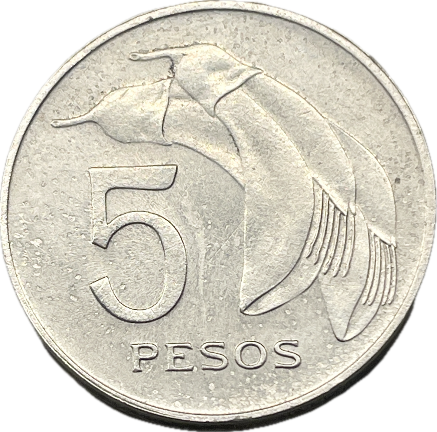 Uruguay - 1968 - 5 Pesos - Ensayo en Plata