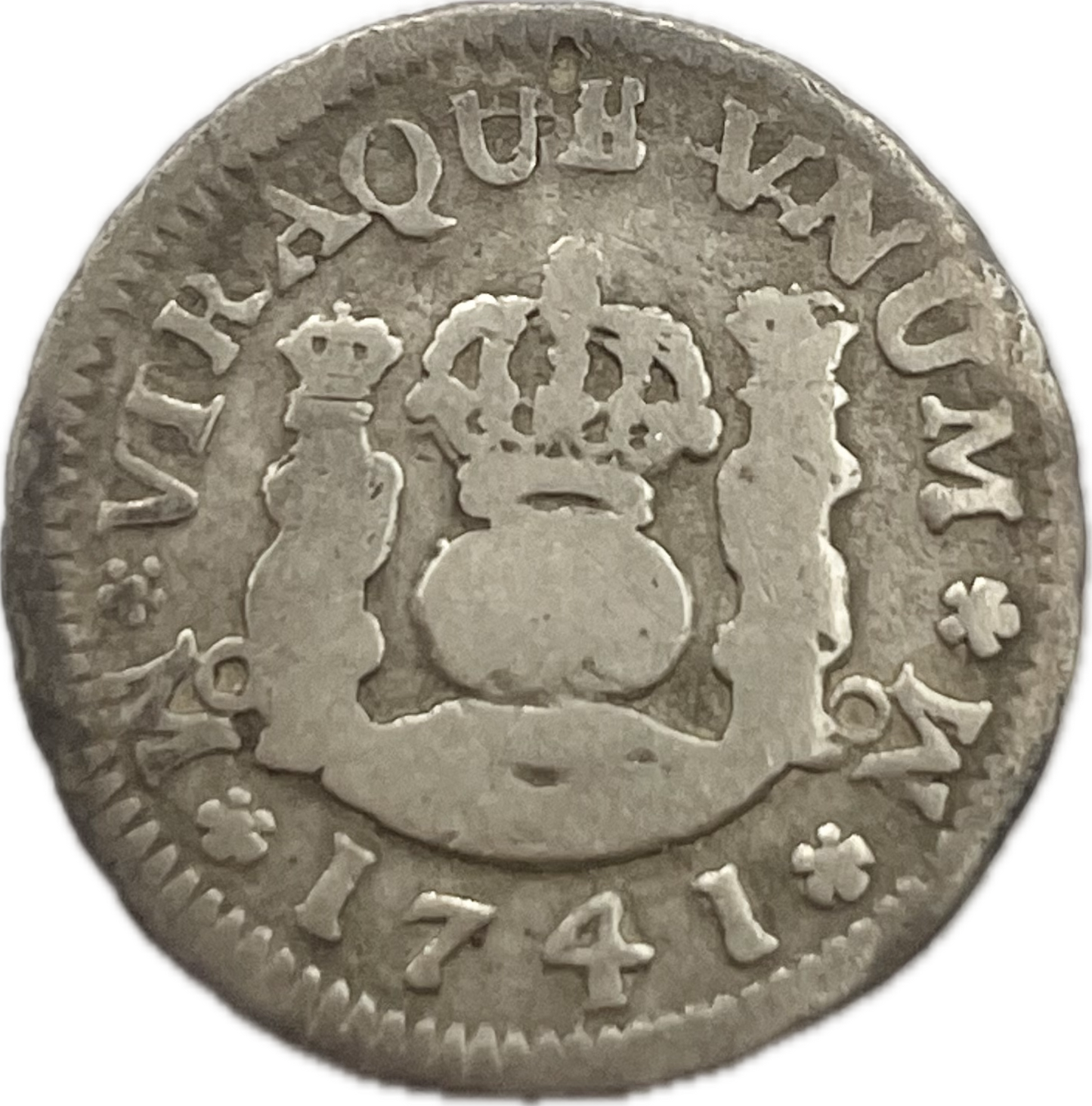 España Colonial - 1741 - México - 1/2 Real