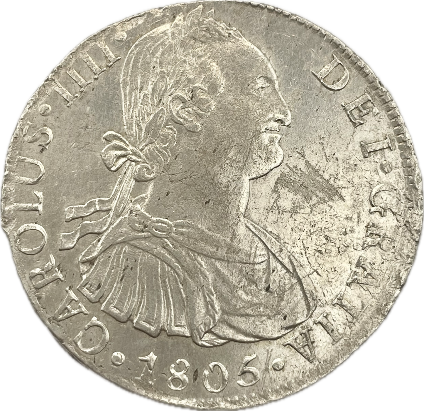 España Colonial - 1805 - Lima - 8 Reales