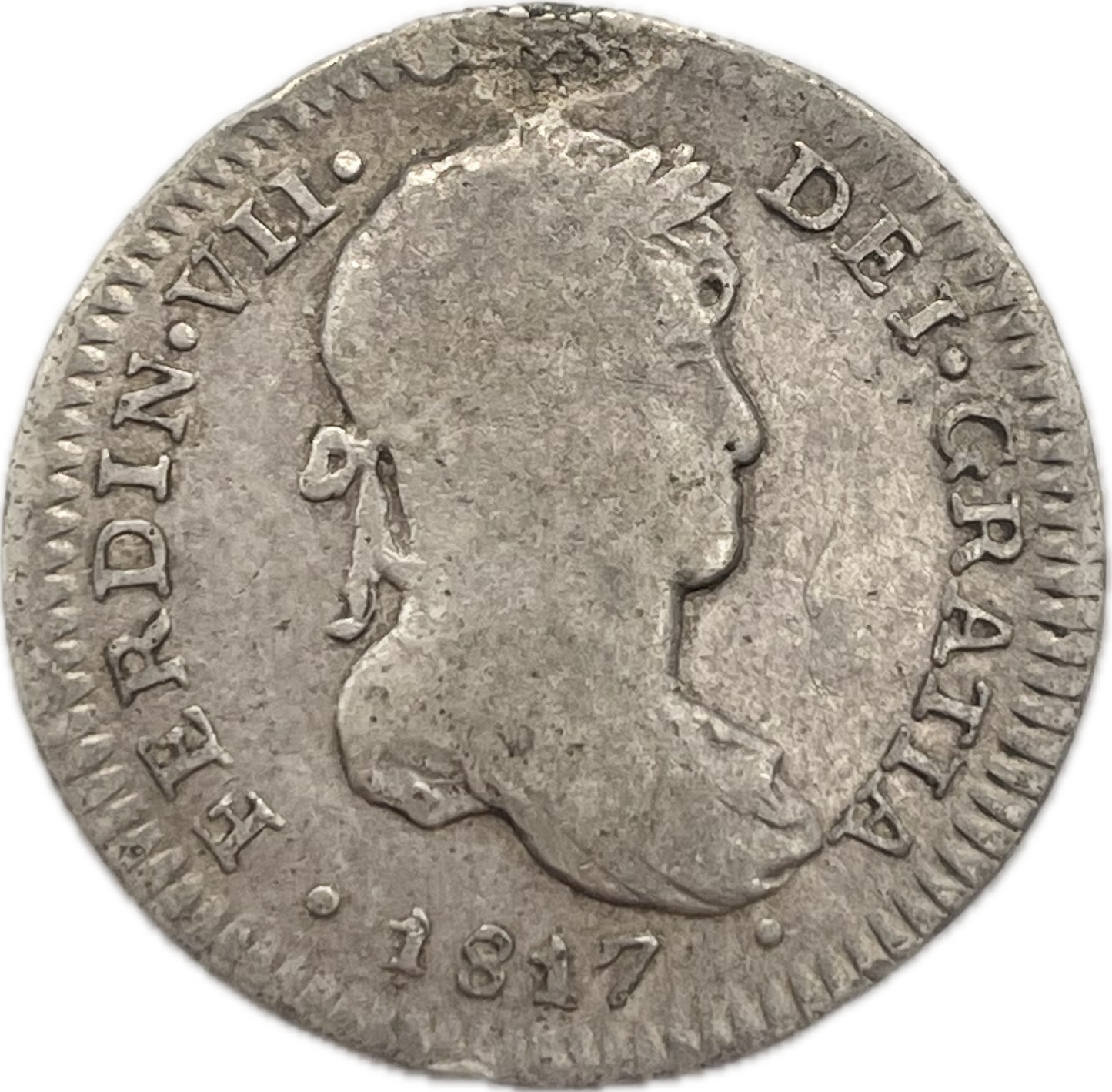 España Colonial - 1817 - Lima - 1 Real