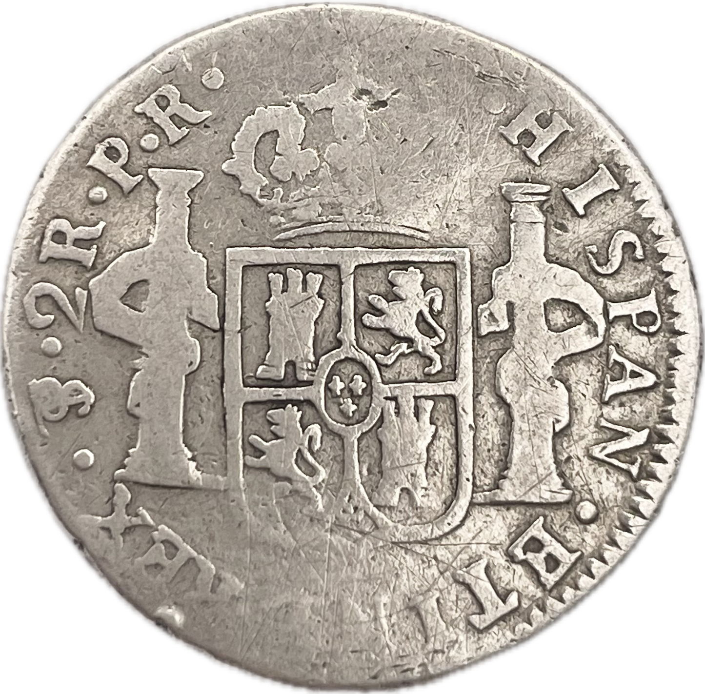 España Colonial - 1778 - Potosí - 2 Reales