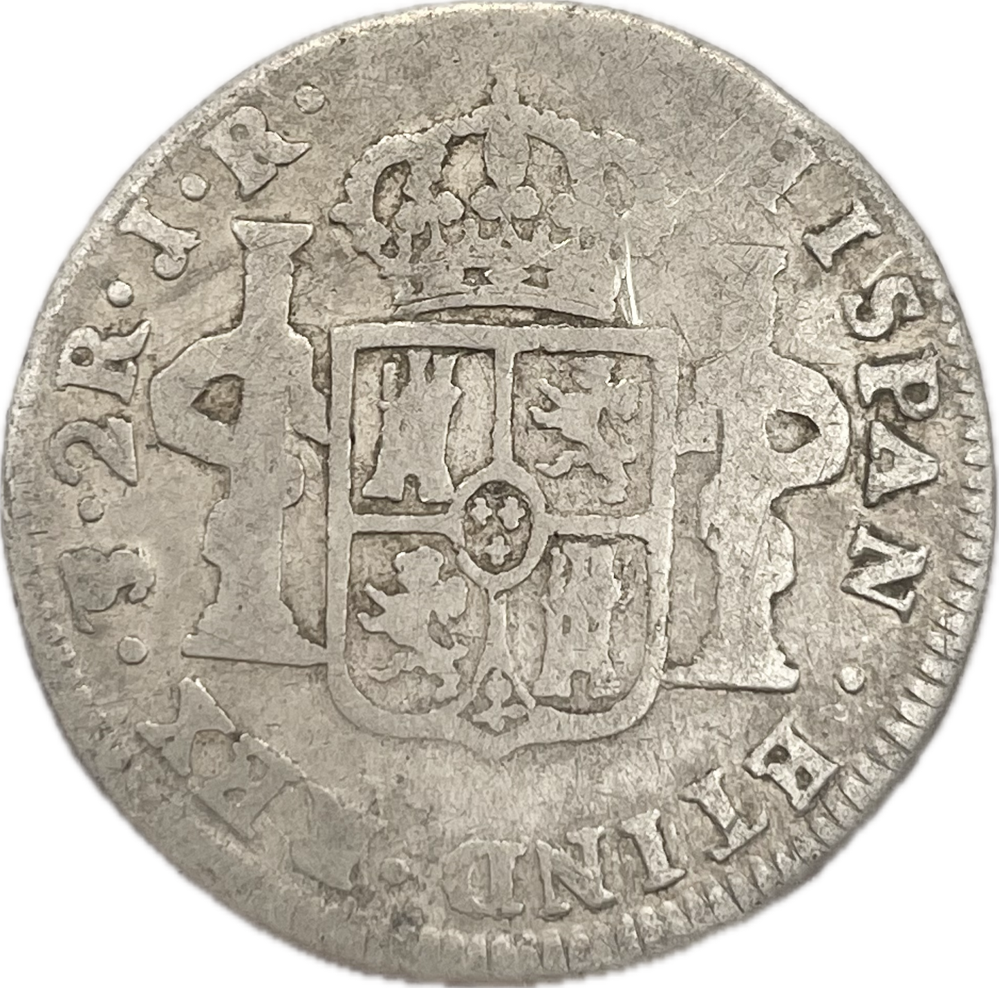 España Colonial - 1776 - Potosí - 2 Reales