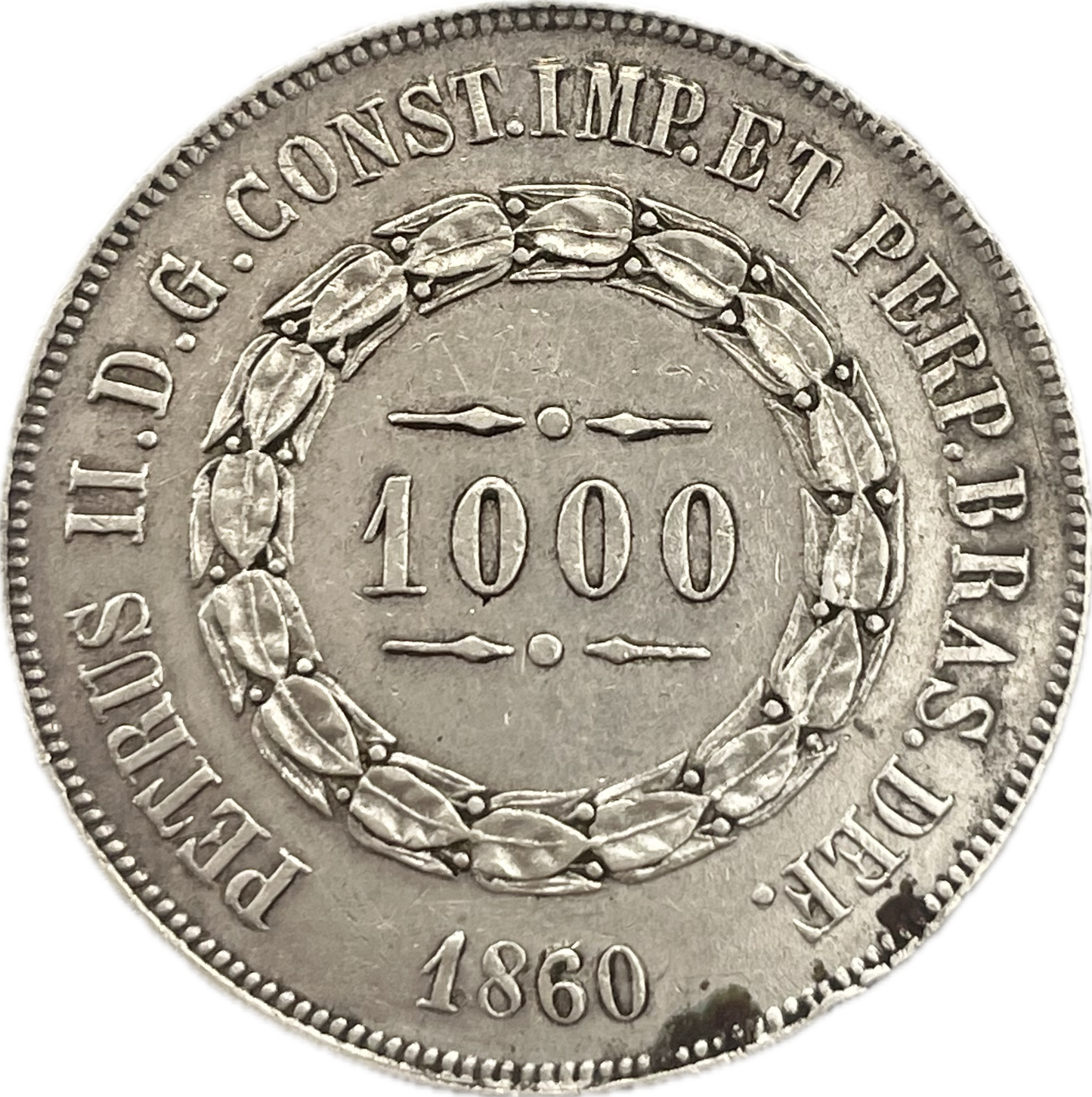 Brasil - 1860 - 1000 Reis