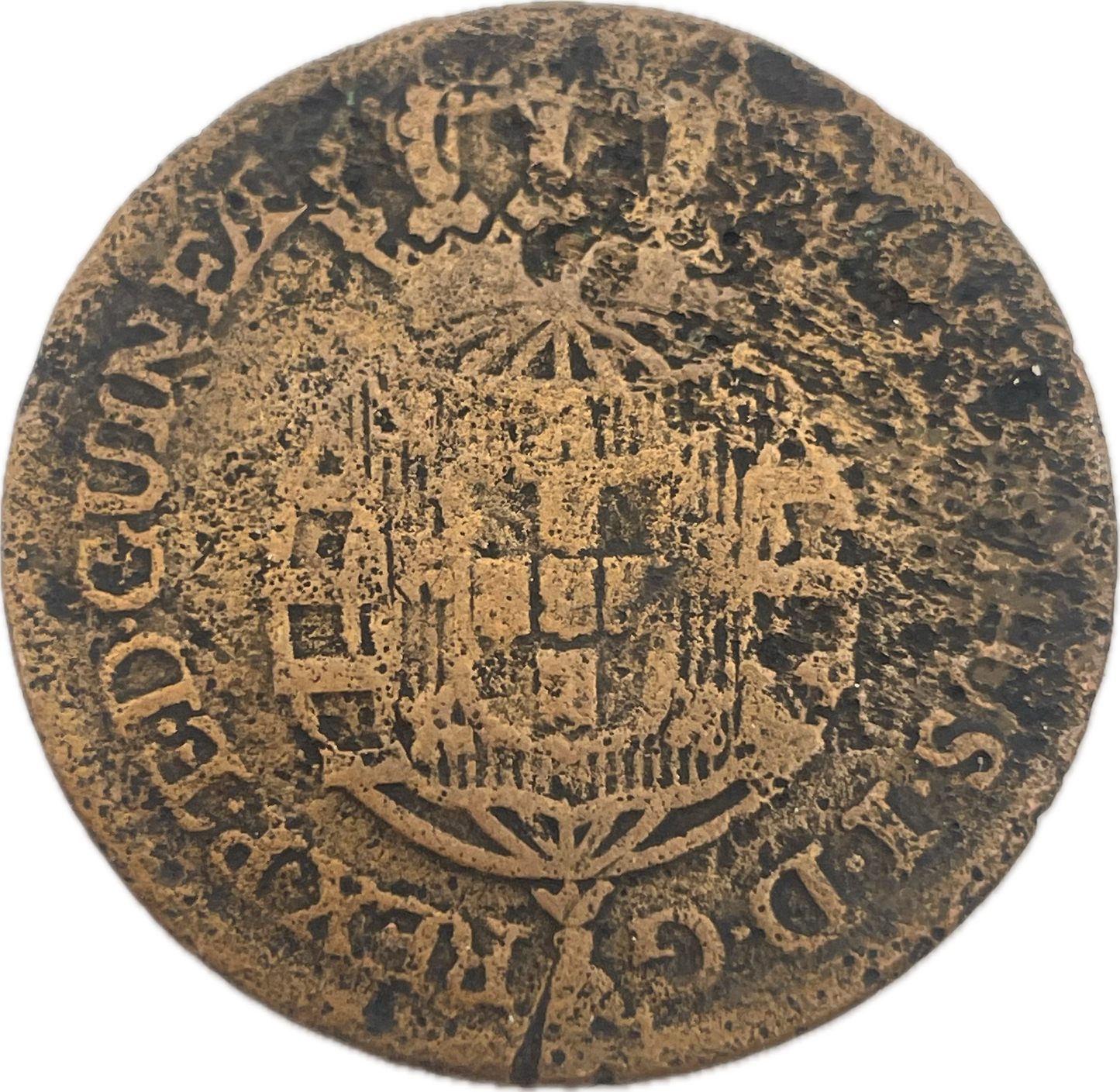 África Portuguesa - 1770 - 1/4 Macuta