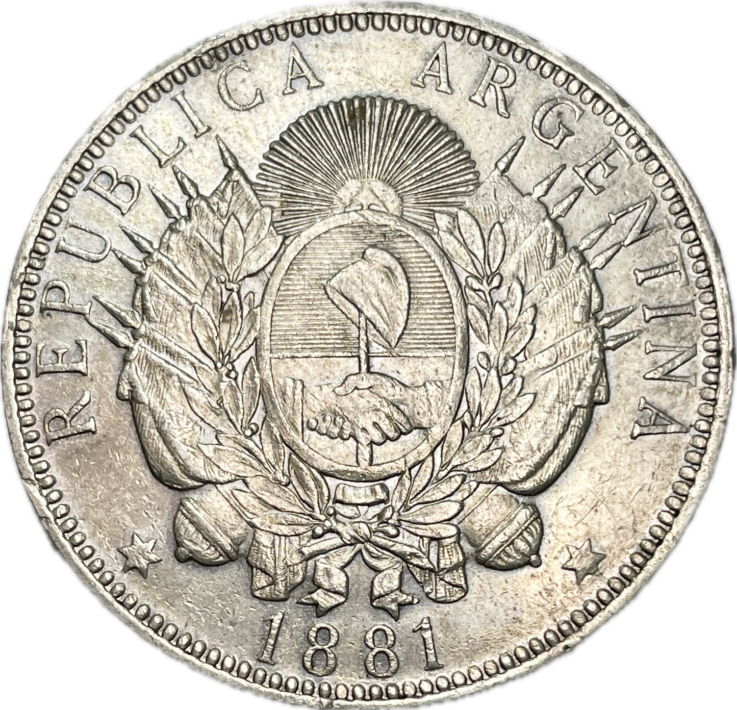 Argentina - 1881 - 1 Peso