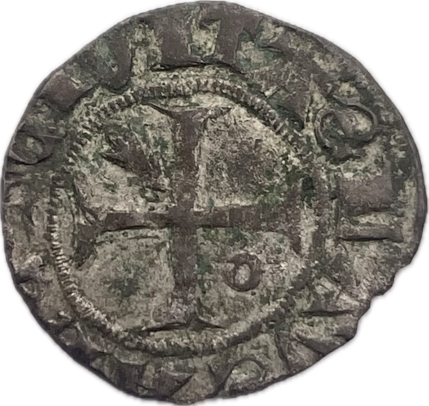 Suiza, Vaud - 1375 a 1394 - 1 Denier