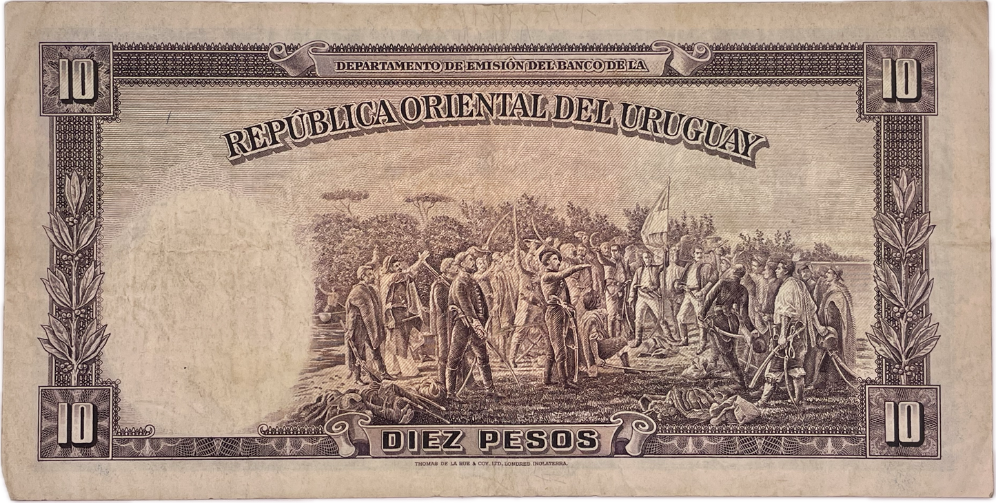 Uruguay - 1935 - 10 Pesos - Banco de la República Oriental del Uruguay - 9.V.11