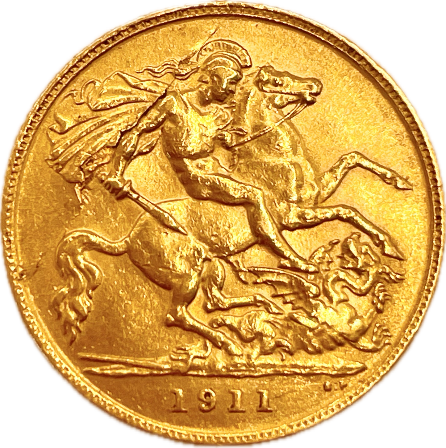 Gran Bretaña - 1911 - 1/2 Soberano