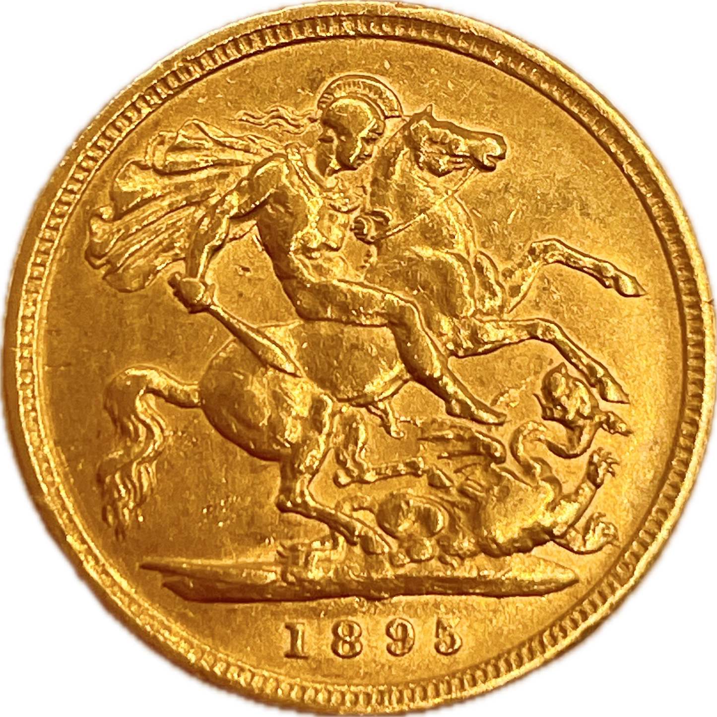 Gran Bretaña - 1895 - 1/2 Soberano