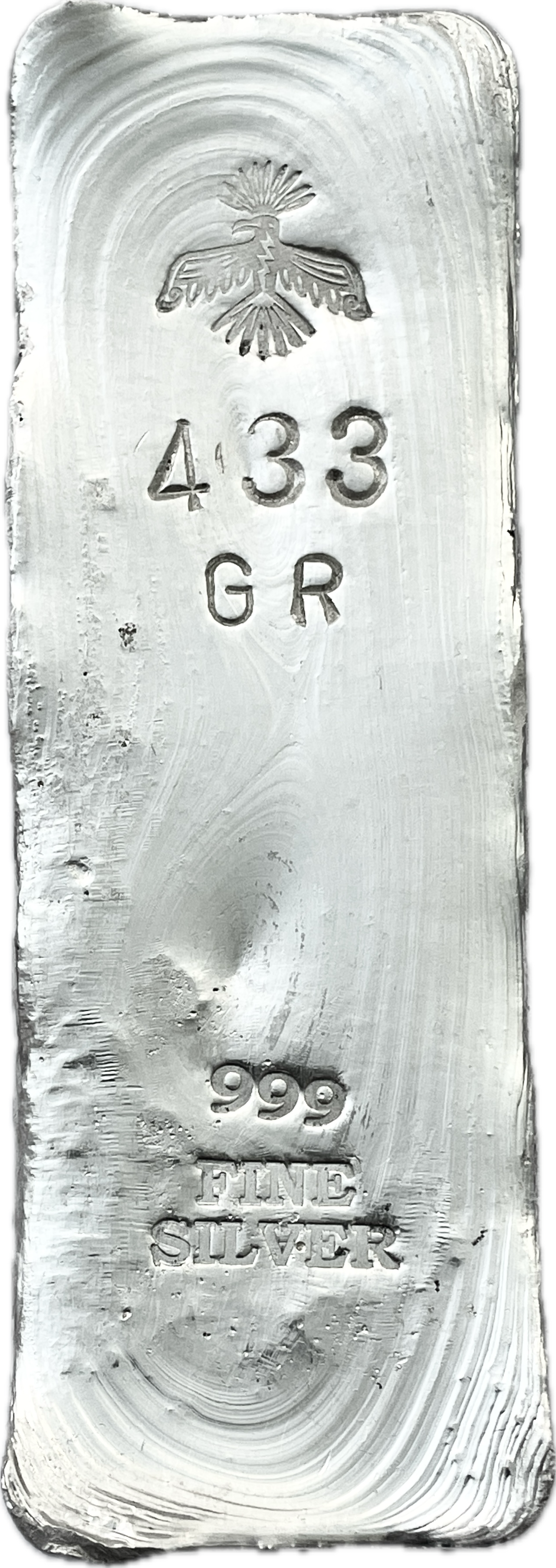 Lingote de Plata Fina - 433 gramos