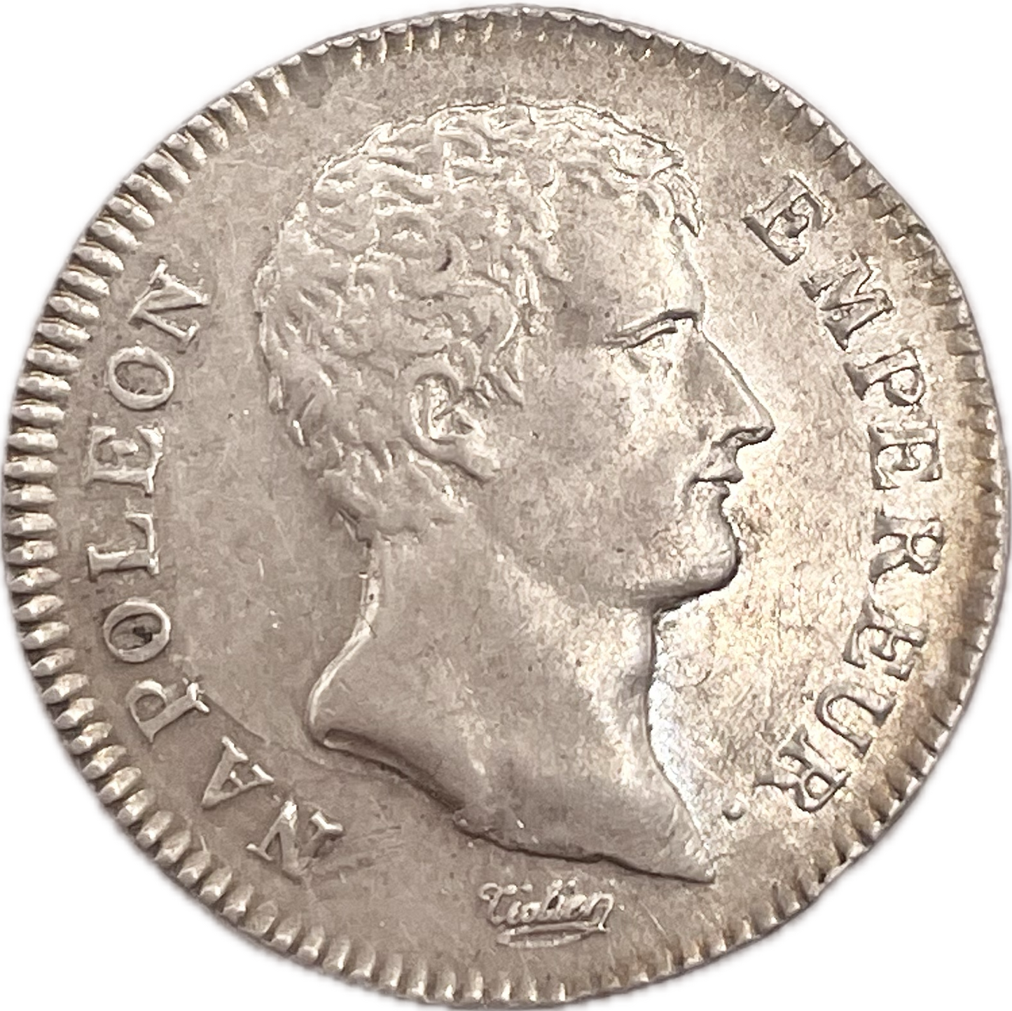 Francia - 1804 (Año 13) - Napoleón Emperador - 1 Franco - Sin Circular