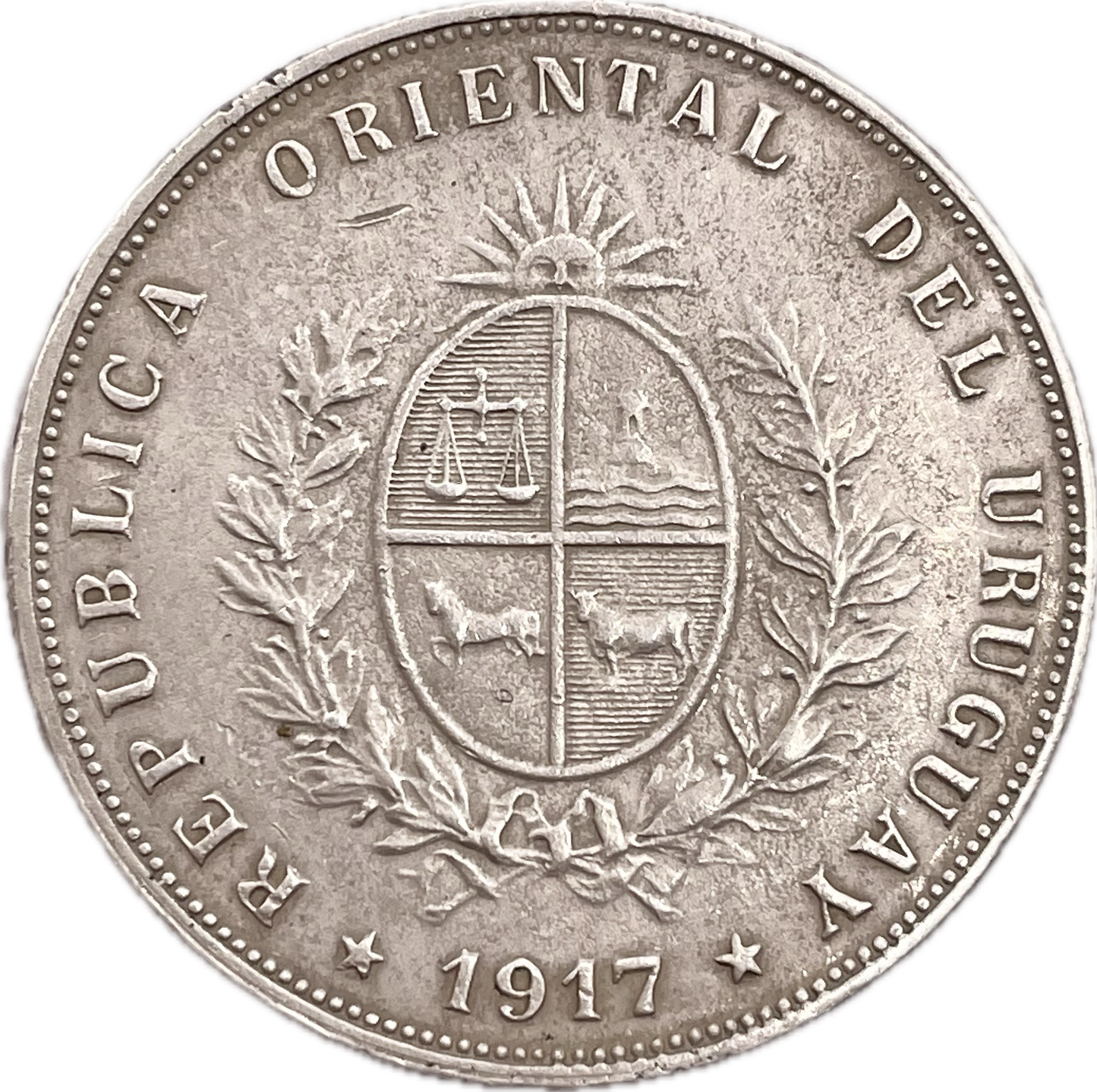 Uruguay - 1917 - 50 Centésimos