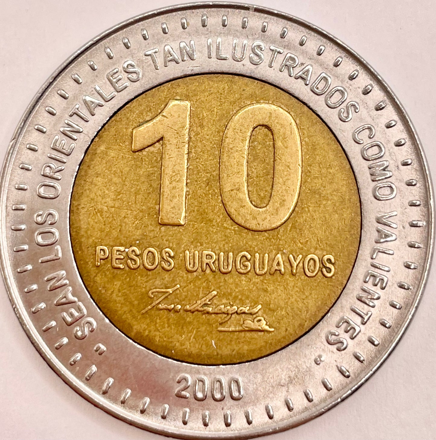 Uruguay - 2000 - 10 Pesos - 164.1.D - Giro